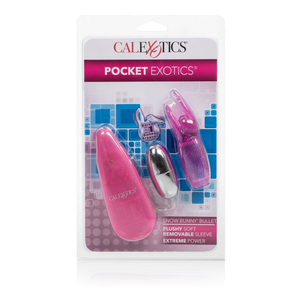 Pocket Exotic Snow Bunny Bullet Pink