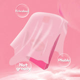 Rose Flavour Ultra-Thin Oral Sex Membrane and 10 Sex Position Cards,Oral Sex Covering for Gay,Men and Women Giving Each Other Or