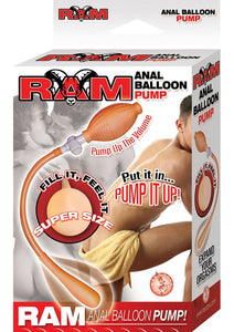 Ram Anal Balloon Pump - Flesh