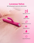 Lovense Velvo Rotat Bead Dual Stim Vib