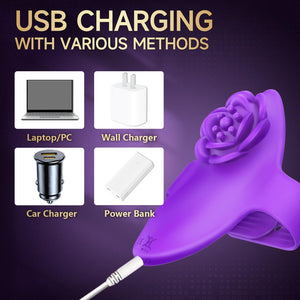 Sex Toys Remote Control Vibrator with Rose Vibrator Couples Sex Toys G Spot Vibrators Wearable Panty Butterfly Vibrator with 10