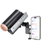 Lovense Solace Pro Automatic Male Masturbator,App Remote Control Thrusting Blowjob Machine with Immersive AI/VR Experience Adjus