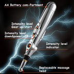 BDSM Electric Shock Wand with 9 Strengths SM Games Toys Adjustable Current Electric Shock Stick Bondage Accessories Electrical S
