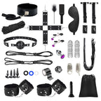 36Pcs BDSM Bondage Sex Toys Sets, Upgrade Restraints Gear & Accessories, Sex Toy Kit for Women and Couples, Adults Toys with Han