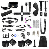 36Pcs BDSM Bondage Sex Toys Sets, Upgrade Restraints Gear & Accessories, Sex Toy Kit for Women and Couples, Adults Toys with Han