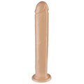 Cloud 9 Novelties Realistic 10'' Monster Dildo With Suction Cup, Beige