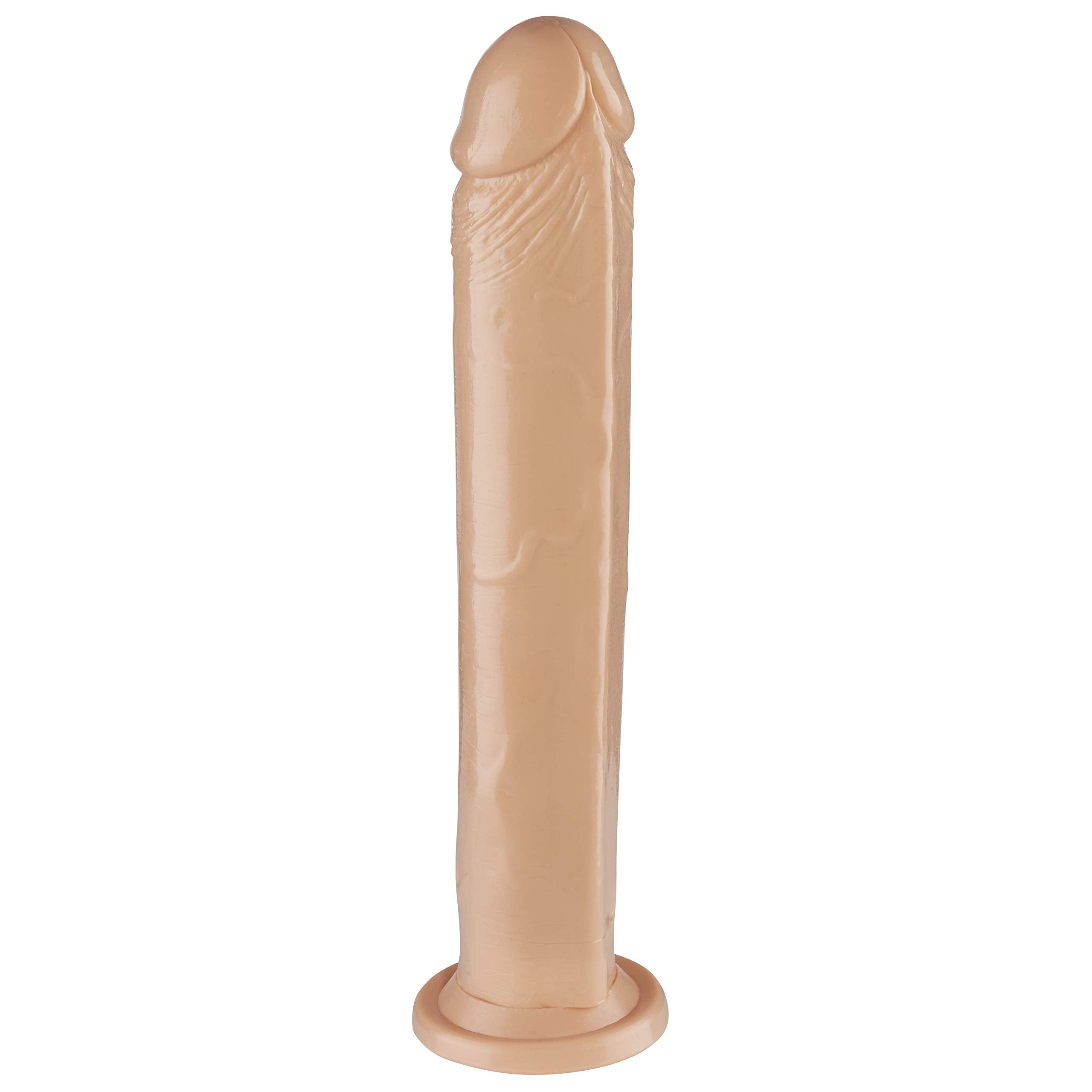 Cloud 9 Novelties Realistic 10'' Monster Dildo With Suction Cup, Beige