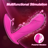 Anaranja Adult Sex Toys Dildos Realistic Vibrating Dildo with 9 Vibrating Modes Sex Toy,Waterproof Wearable Panty Vibrators Adul