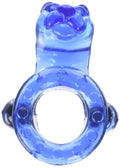 California Exotic Novelties Magnetic Power Ring Power Jag Double Ring, Blue