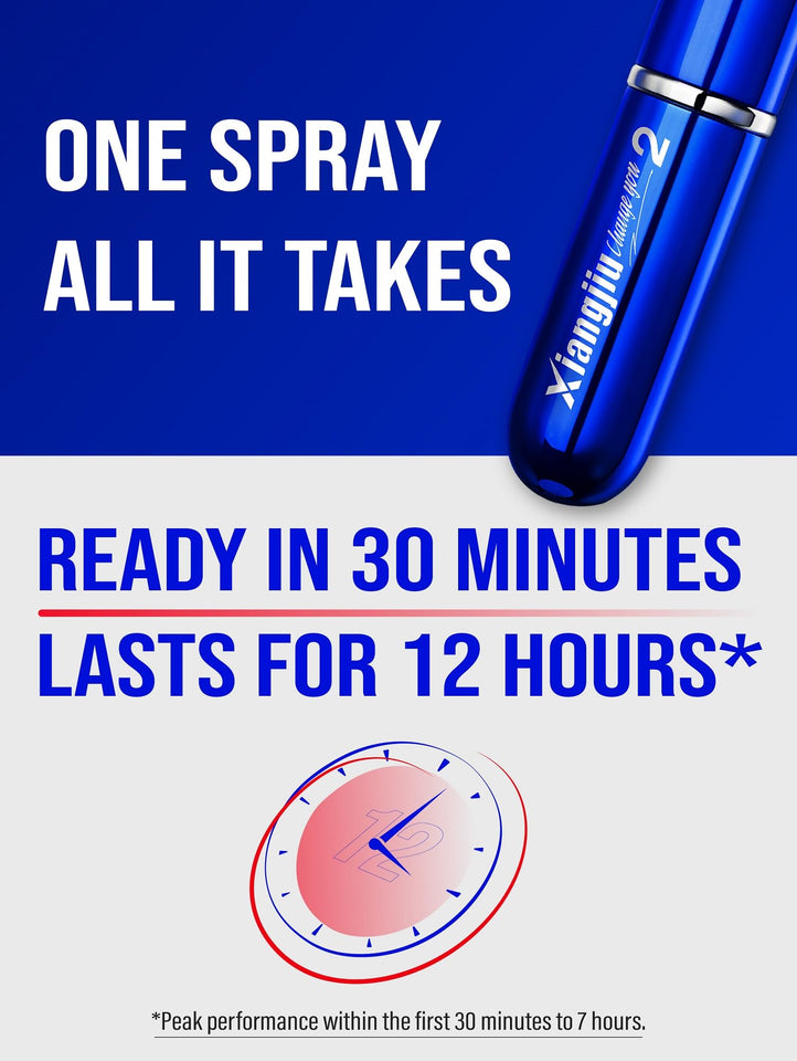 Xiangjiu Delay Spray for Men Longer Sex, Delay Ejaculation for Men 2nd Generation, 6ML
