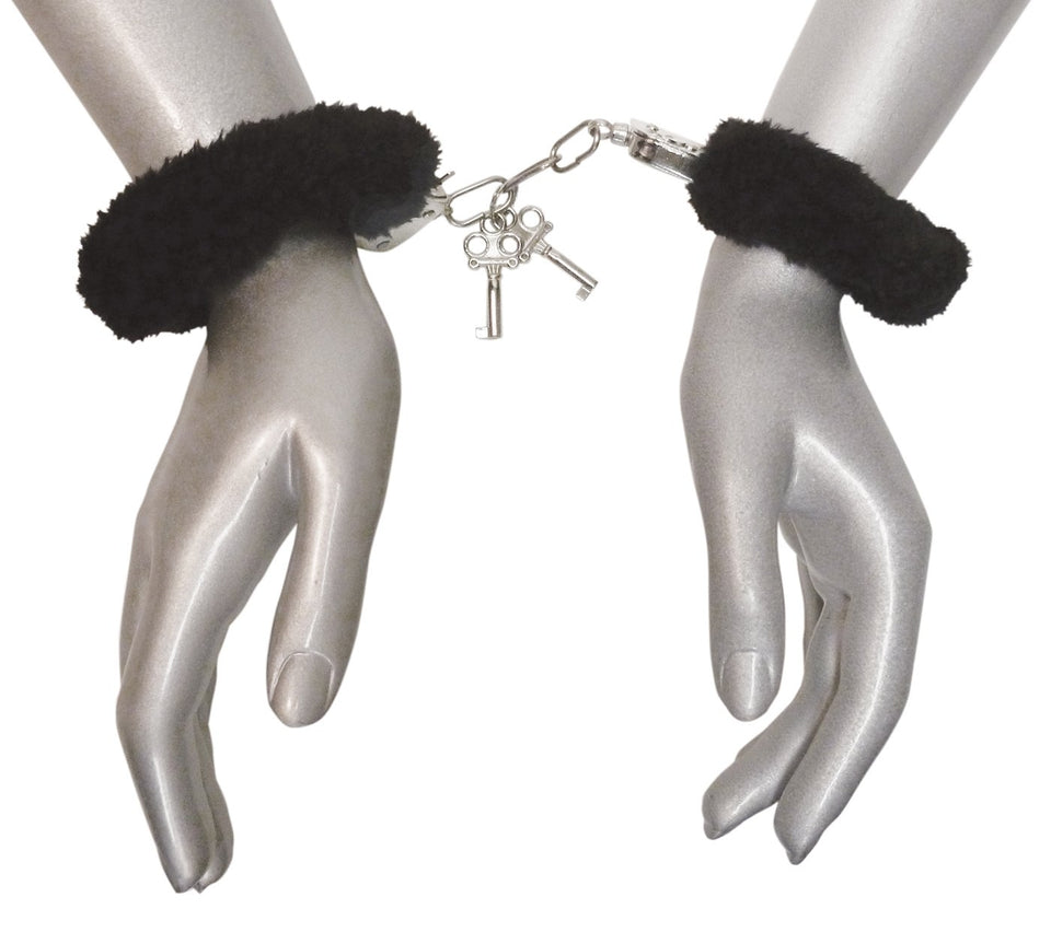 Frisky Courtesan Handcuffs  Black