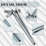 Stainless Steel Urethral Sounds Dilators with Adjustable Screw Hollow Adult Sex Toys - Catheters & Sound Penis Plug Sounding Rod