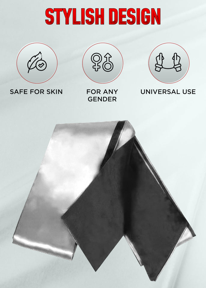 Sex Blindfold for Adult Play and Sex Black Horse Whip, BDSM Kit for Beginners, Sex Toys for Couples