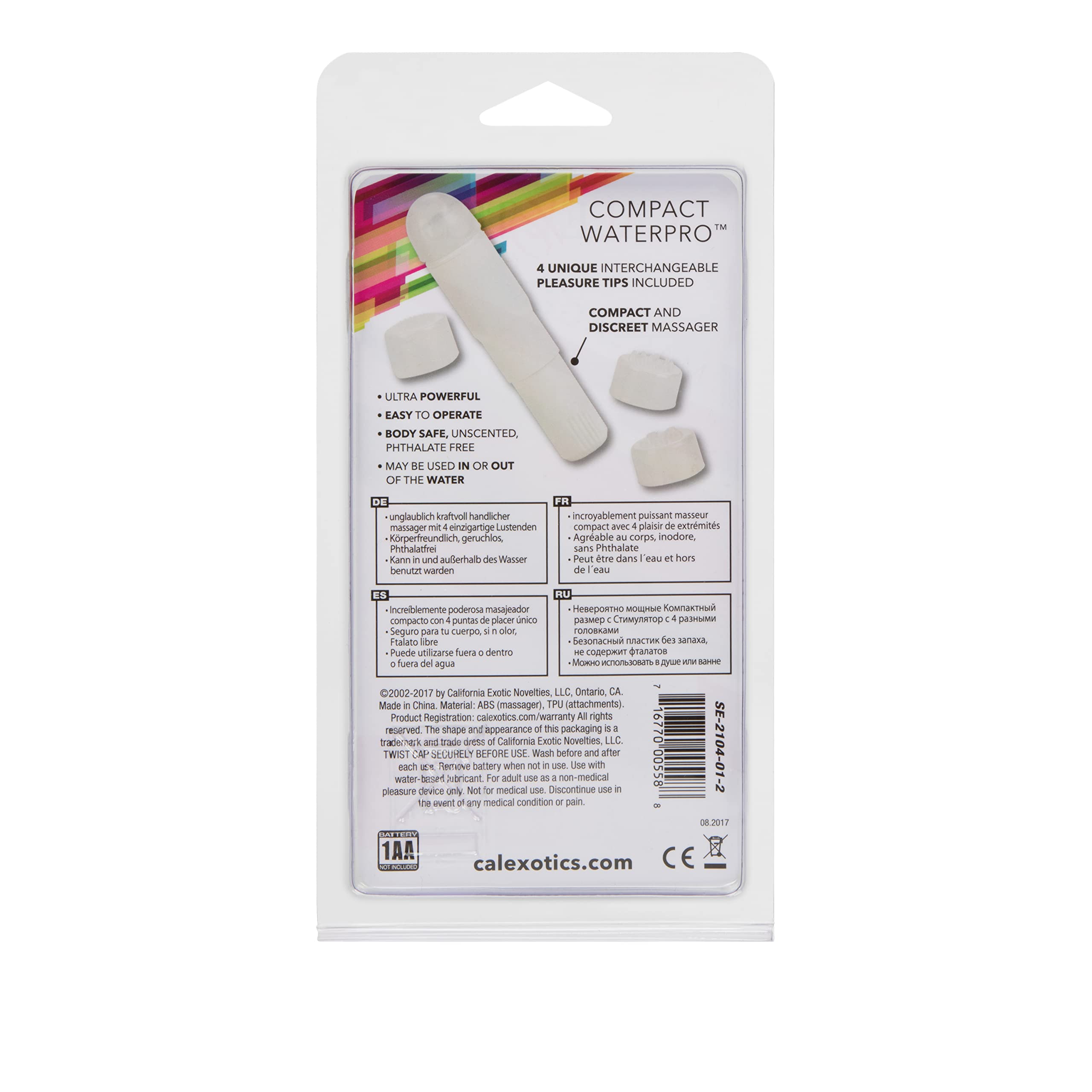 California Exotics Compact Waterpro Vibrator