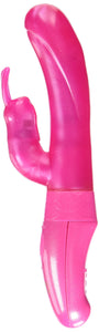 California Exotics Coco Licious Love Bunny 4 Inch Vibrator, Waterproof, Pink