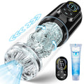 Automatic Male Masturbator Sex Toys for Men, Male Sex Toys Penis Pump with 7 Sucking & Vibrating & Thrusting & Rotating & Lickin