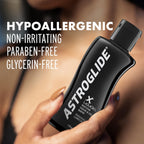 Astroglide Silicone Lube (5oz), X LiquiGel Hybrid Personal Lubricant for Vaginal and Anal Sex, Silky & Lightweight for Men, Wome