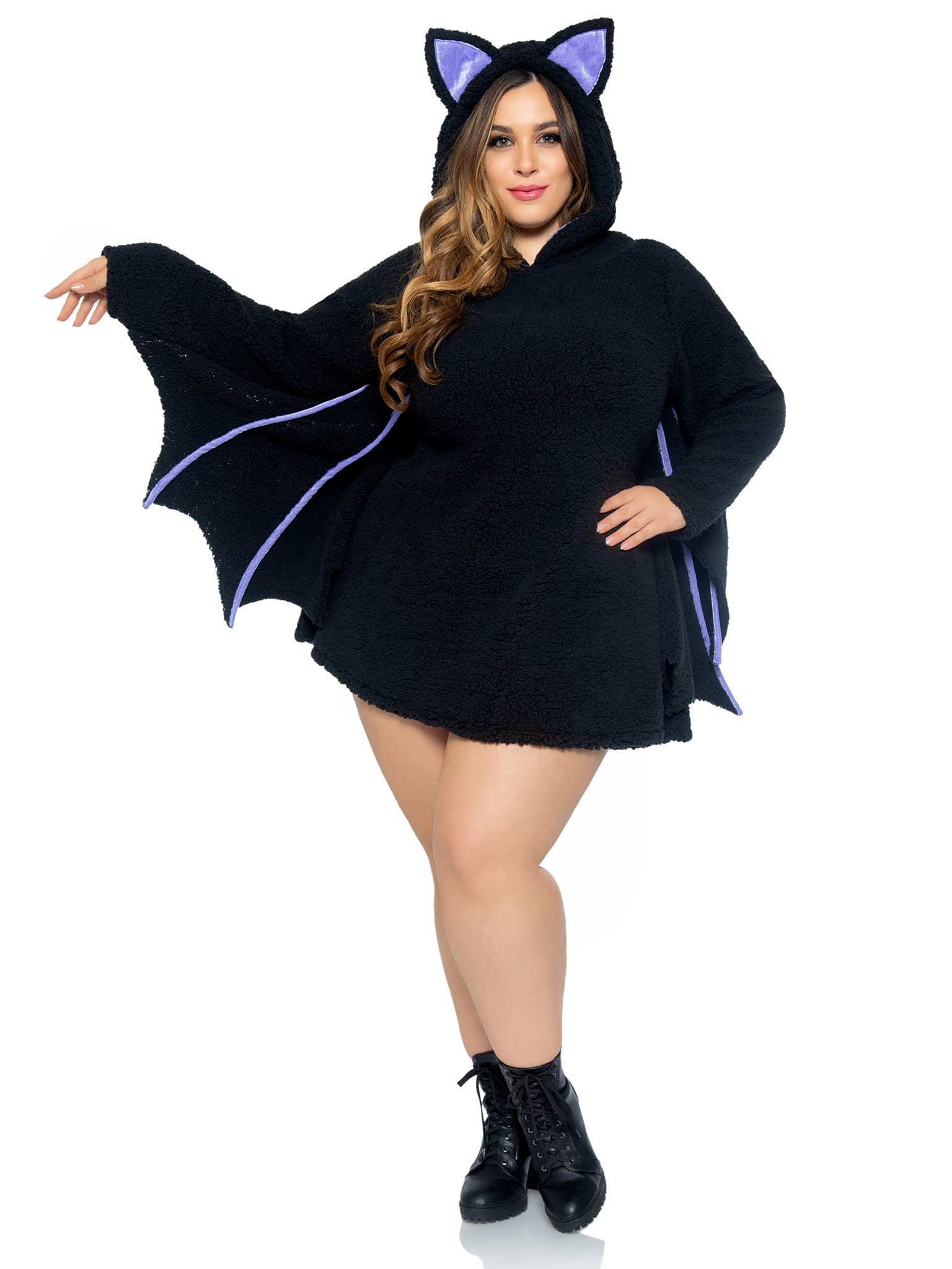 Moonlight Bat, Features Ultra-Soft Dress With Wing Sleeves And Ear Hood.