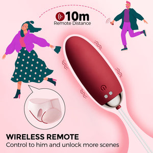Remote Control Vibrator Sex Toys for Women-Small Bullet Vibrator Quiet and Discreet Vibrator,Adult Toys Egg Vibrator with USB Re