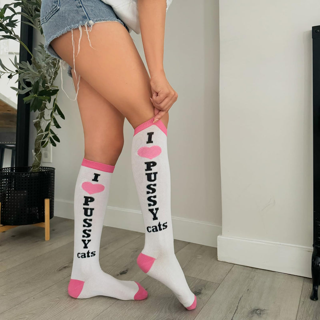Pussycat Knee Highs.