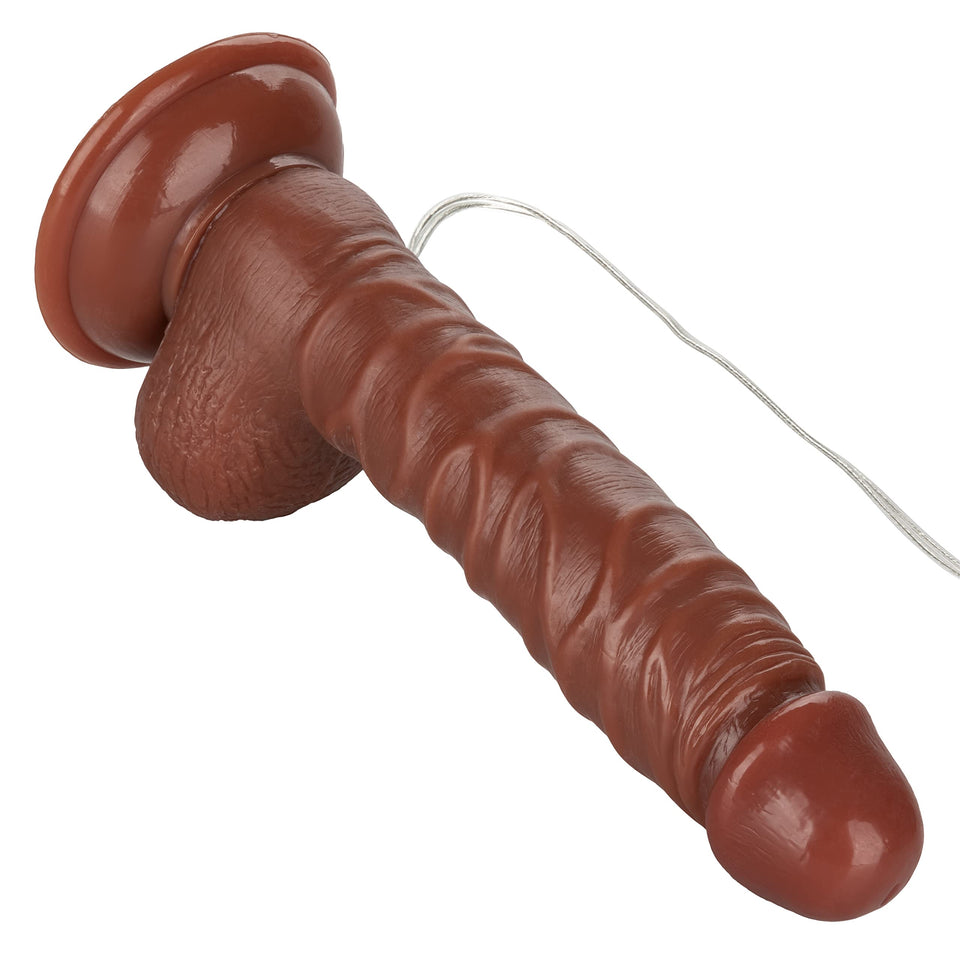 California Exotic Novelties Mr. Just Right Elite Eight, Brown