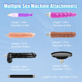 Sex Machine Thrusting Automatic Dildo Machine with Realistic Dildo and Suction Cup Adapter, WIMOSO Thrust Sex Machine for Women