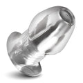 Master Series Dicked Clear HollowPlug XL