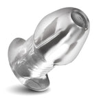 Master Series Dicked Clear HollowPlug XL