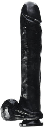 Exxxtreme Dong Dildo, Black, 14 Inch