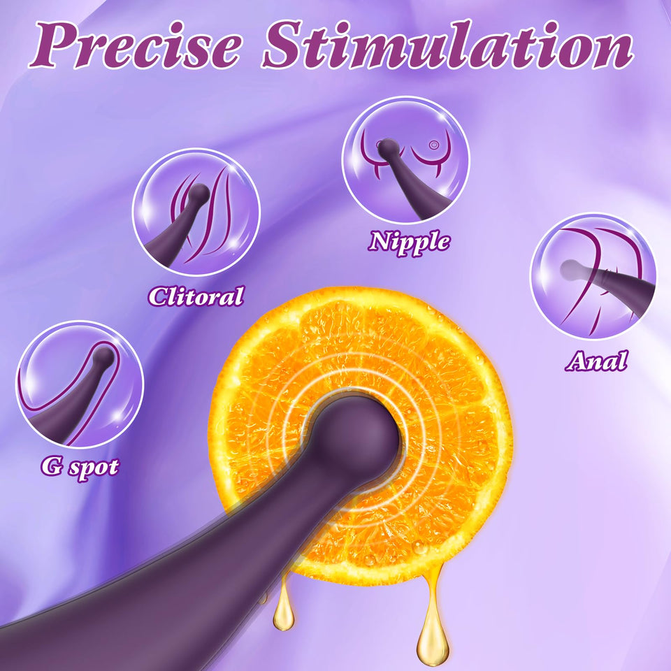 Adult Sex Toys for Women, High Frequency Clitoral G Spot Vibrator with 10 Powerful Vibrating Modes, Precision Targeted Clit Nipp