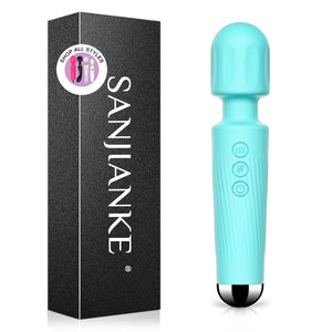 SANJIANKE Vibrator Wand Sex Toys,Female Clit Stimulator Vibrators,Vibrator for Woman,Adult Sex Toys Tools,Gifts for Women,20 Pat