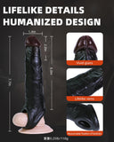 Penis Sleeve-Adult Male Sex Toys for Men Penis Extender Penis Rings Set with 3,Elastic Penis Ring to Enlarge Prolong for Men Cou