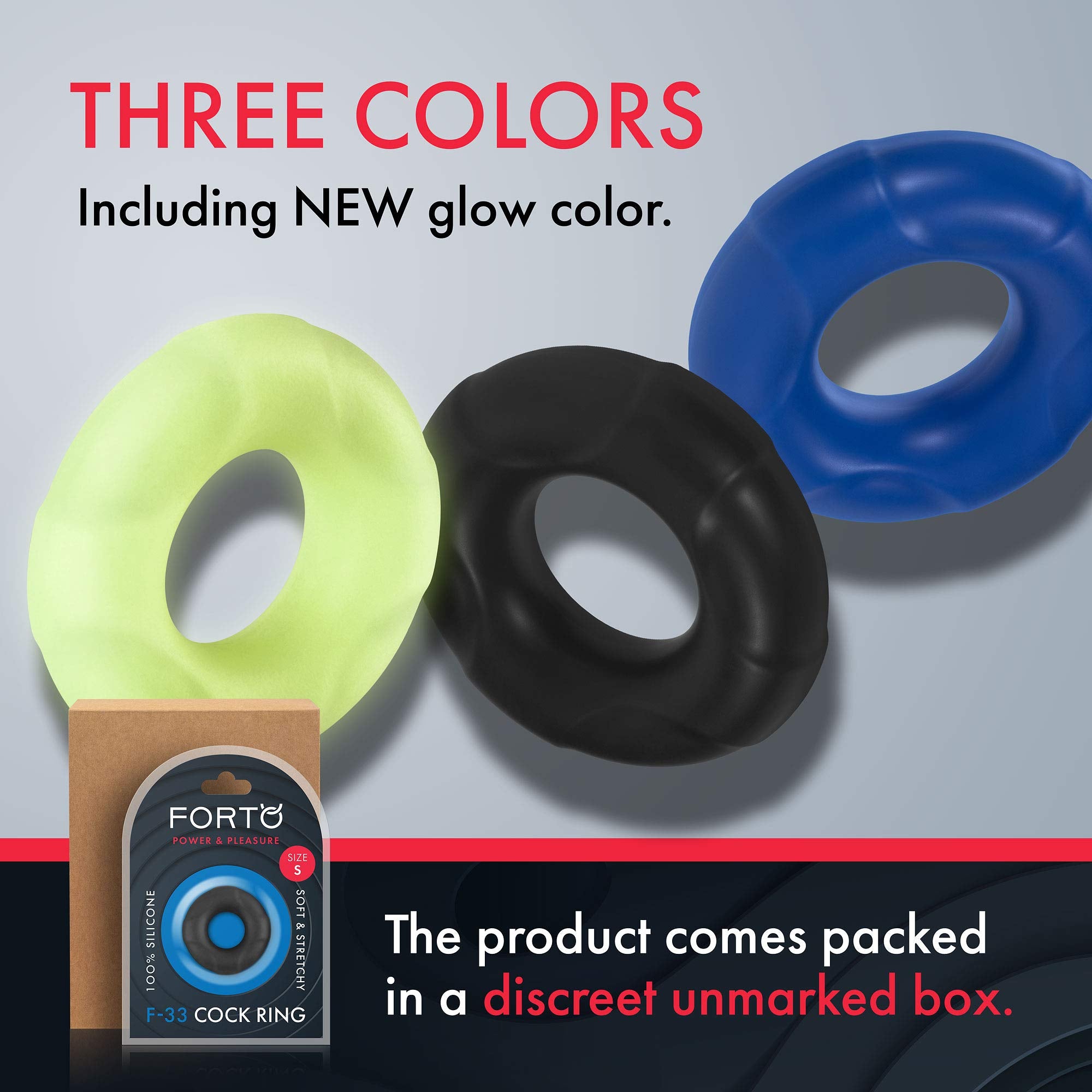 Forto F-33: 17mmLiquid Sili C-Ring S Bk