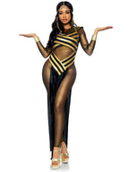 3Pc.Nile Queen Catsuit Dress W