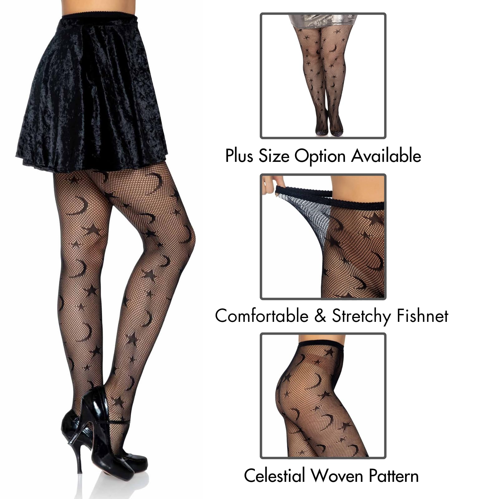 Celestial net tights