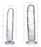 Jock C-Thru 8In Clear Dildo Tpe