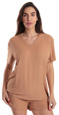 Just Love Womens Pajama Set 7032-CML-S-SIOC