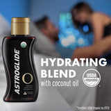 Astroglide O Organic, Essential Oil Based Personal Lubricant And Massage Oil, 4 Oz.