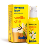 Hello Cake Vanilla Chai Flavored Personal Lubricant - Water-Based Lube - No Aftertaste, Easy Clean-Up - Vegan, Sugar-Free, Glute