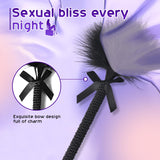 Sex Feather SM Feather Ticklers Spanking &Teasing Sexy Multifunctional Feathers Accessories SM Flirting Feather Black