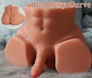 9LB Male Sex Doll for Gay Men, Sex Doll Torso Male Masturbator Stroker Gay Butt Sex Dolls Gay Sex Doll Gay Sex Toys with Realist