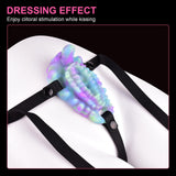 Multi-Purpose Fantasy Cyan Sex Foreplay Grinder, Glow Soft at Night Uniquely Designed Monster Waterproof Foreplay Grinder, Suita