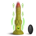 CREATURE COCK EYEGOR THRUSTING VIBRATING SILICONE DILDO