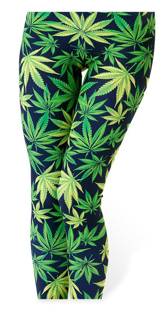 QZUnique Leggings for Women, Halloween Full-Length Printed Legging Footless Elastic Yoga Pants, Regular and Plus Size