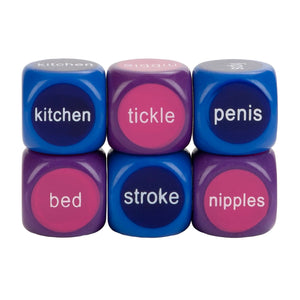 CalExotics Hot & Spicy Party Dice - Sex Games for Couples - Sexy Adult Toys - Novelty Anniversary Gifts for Him or Her