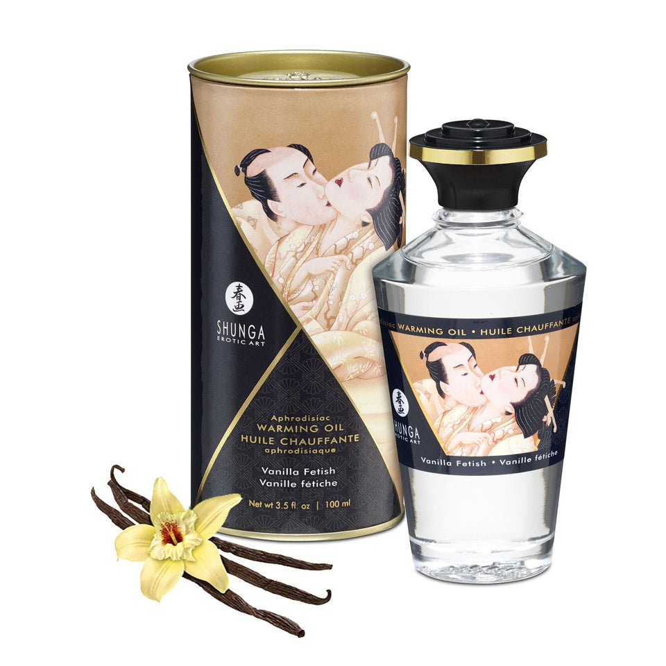 Aphrodisiac Warming Oil - Vanilla Fetish