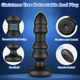 Thrusting Sex Toys Anal Plugs - Anal Toys Sex Toy Remote Control Vibrating Butt Plug G Spot Vibrator, Anal Beads with 5 Vibratin