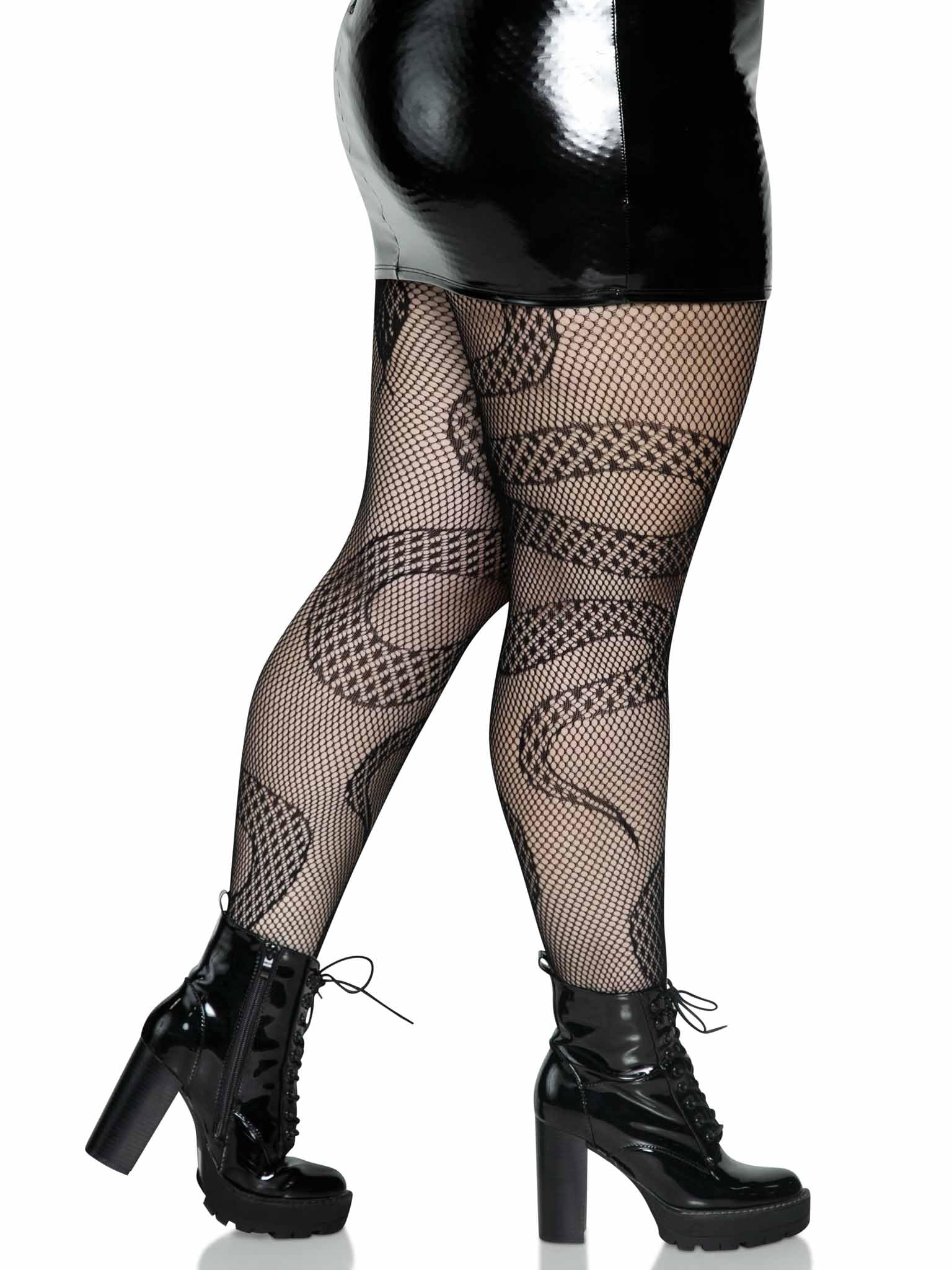 Snake Net Tights.