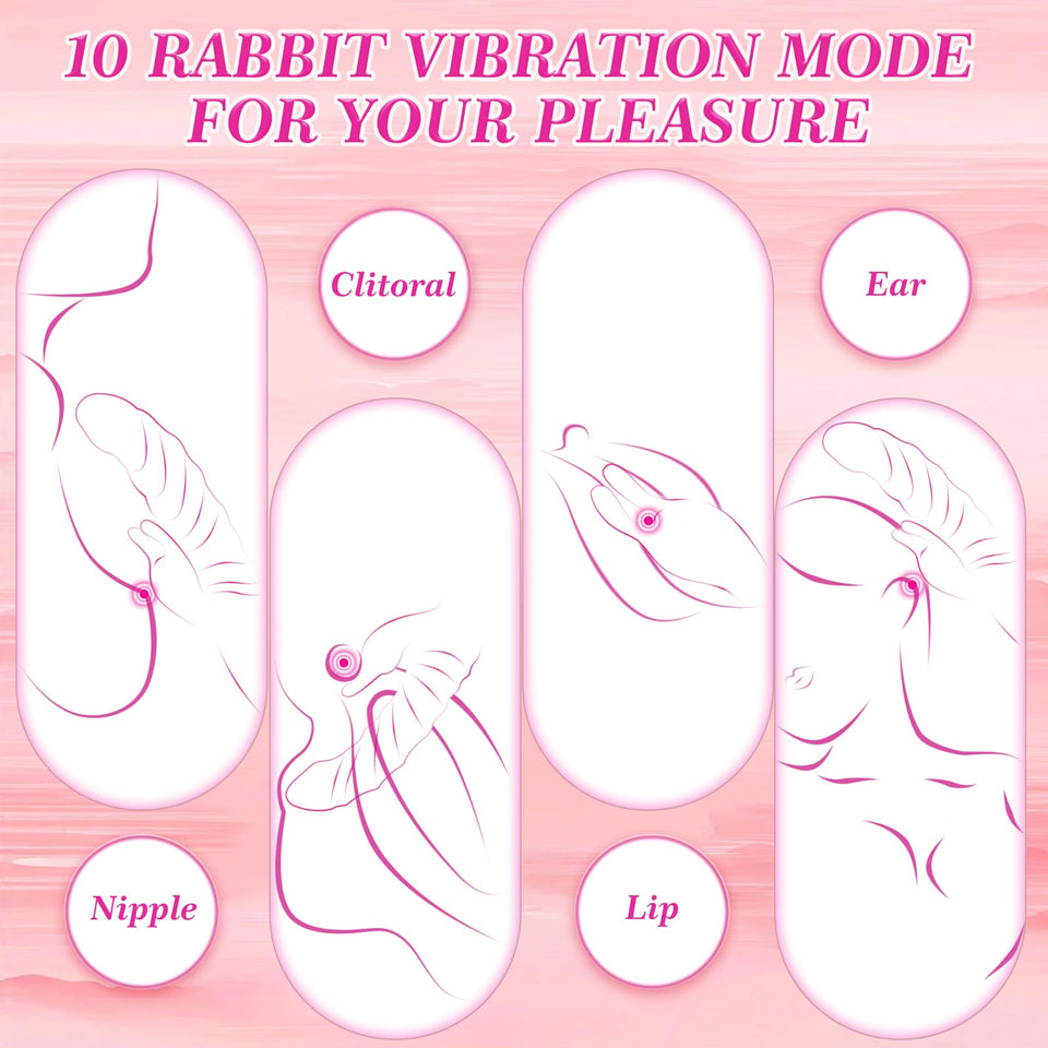 Thrusting Vibrator Sex Toy Rabbit Thrusting Dildo with 3 Thrusting 10 Vibration & 3 Wiggling Sex Novelties Vibrador Sexual Vibra