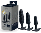 Trio Anal Plug Set Black